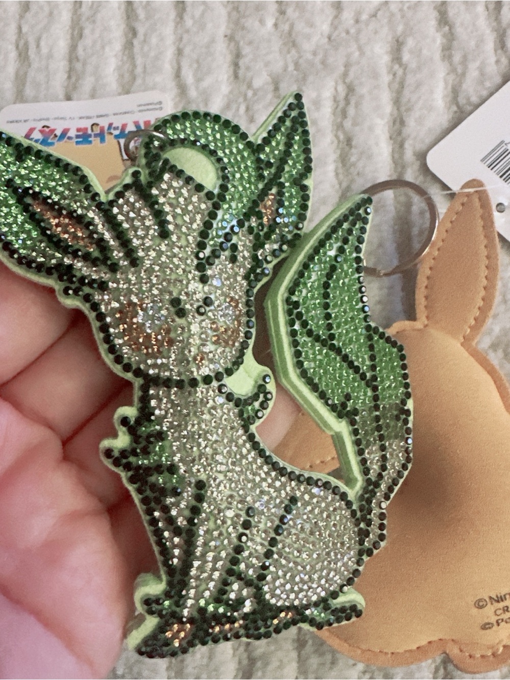 NWT! Rhinestone Keychain RARE Pokemon Center Japan - Picture 3 of 4